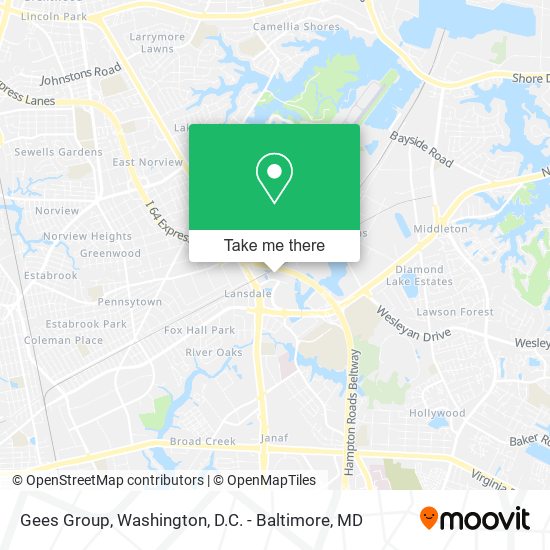 Gees Group map