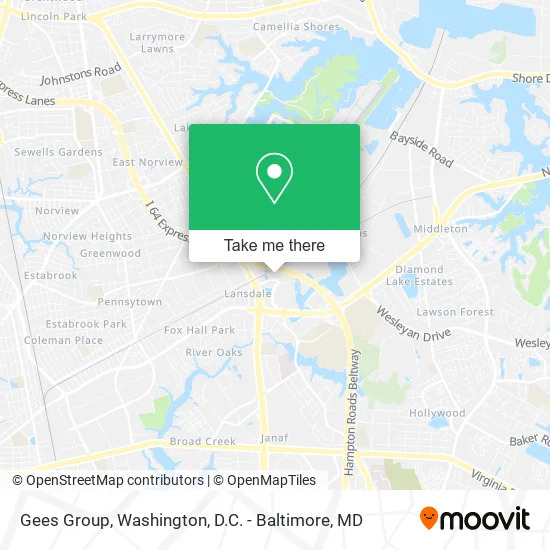 Gees Group map