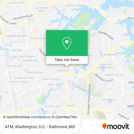 ATM map