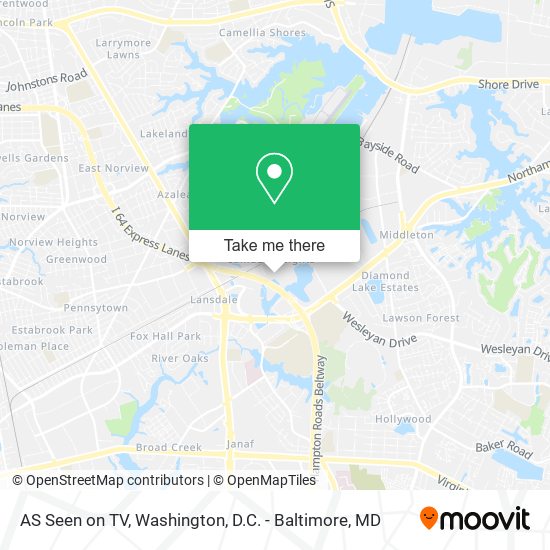 AS Seen on TV map