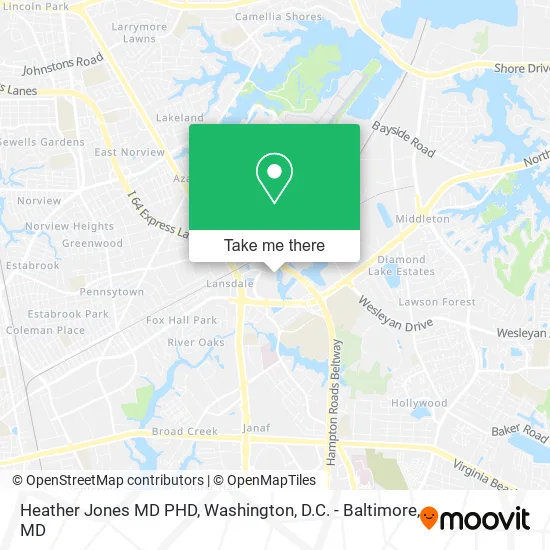 Heather Jones MD PHD map