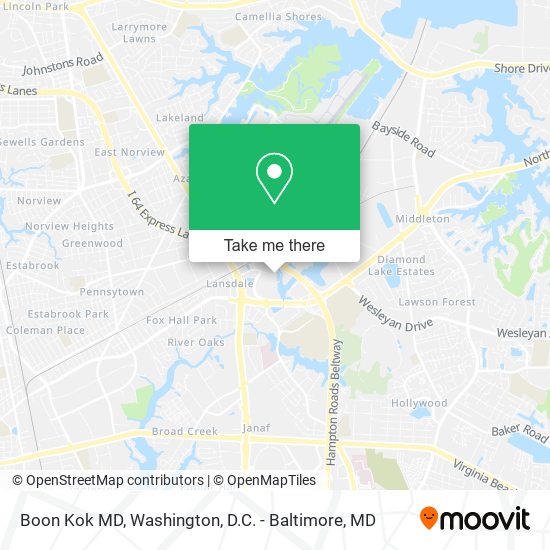 Boon Kok MD map