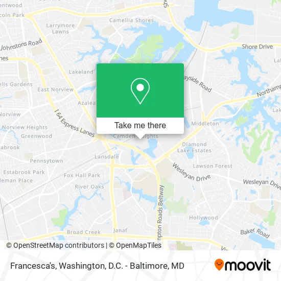 Francesca's map