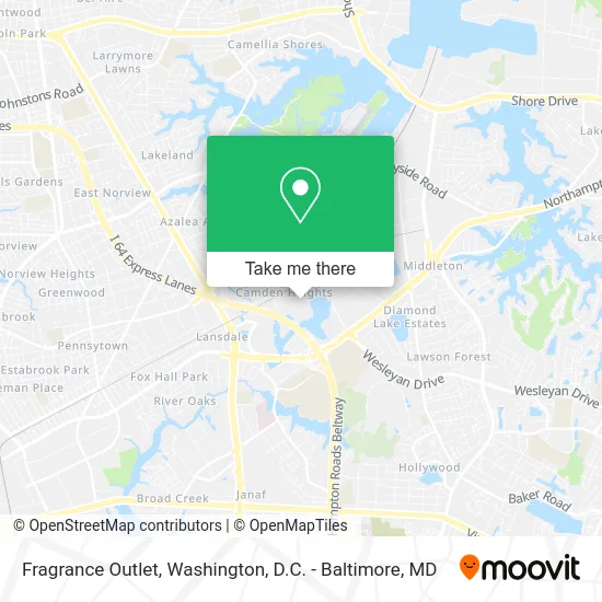 Fragrance Outlet map