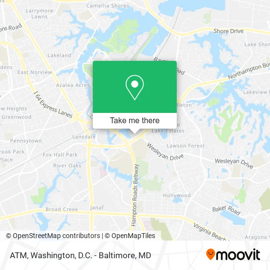 ATM map