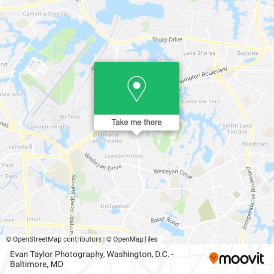 Evan Taylor Photography map