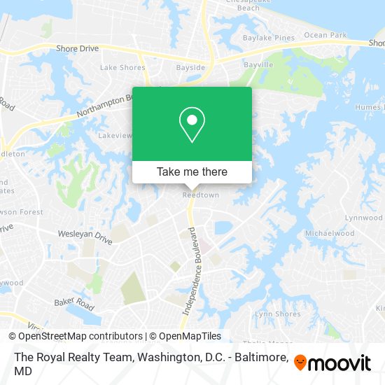 The Royal Realty Team map