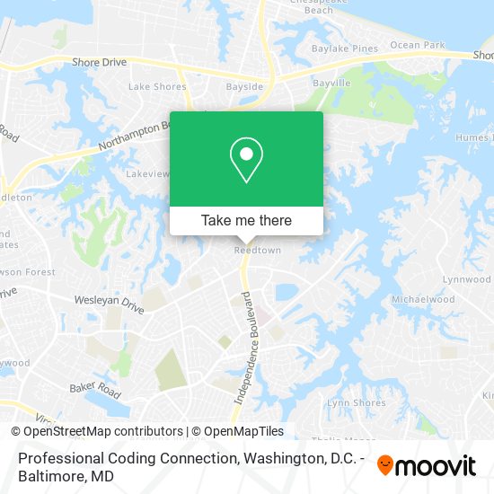 Mapa de Professional Coding Connection