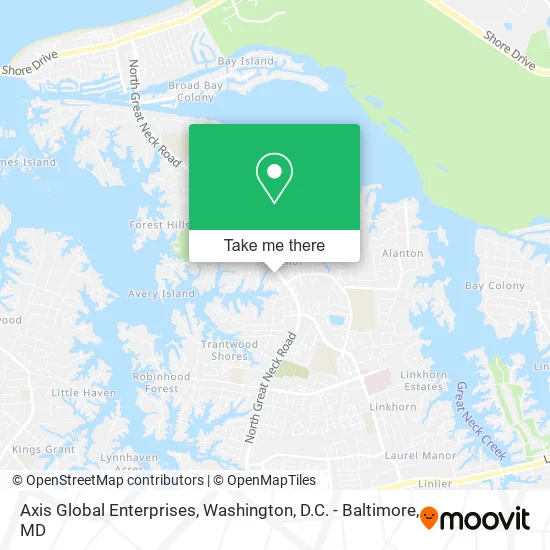 Axis Global Enterprises map