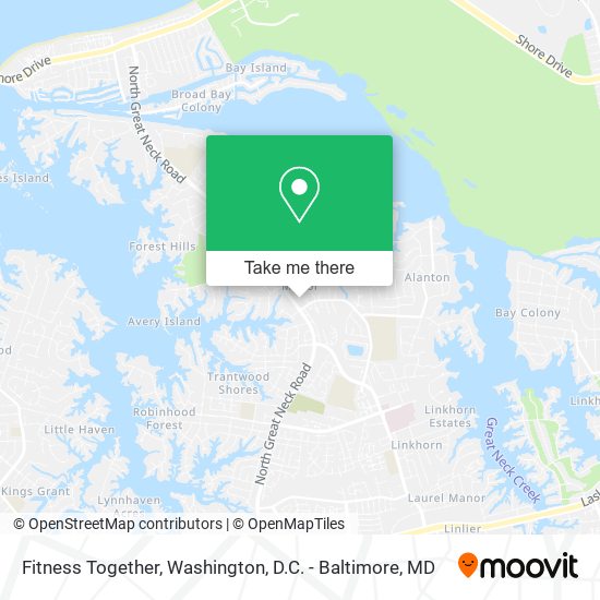 Mapa de Fitness Together