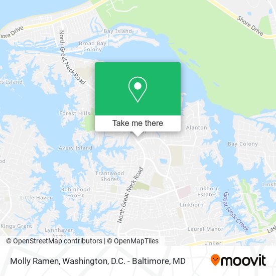 Molly Ramen map