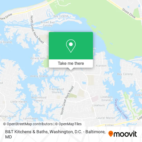 B&T Kitchens & Baths map