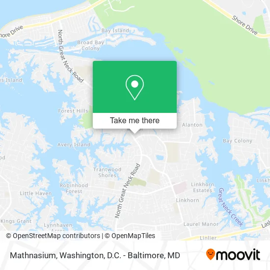 Mathnasium map