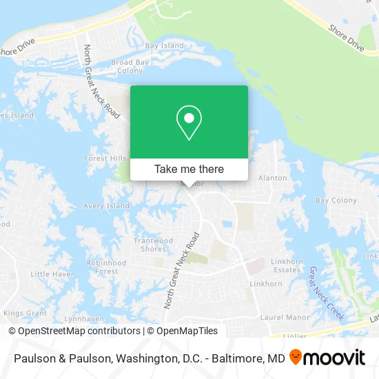 Paulson & Paulson map