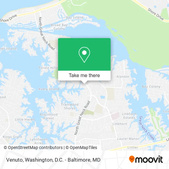 Venuto map