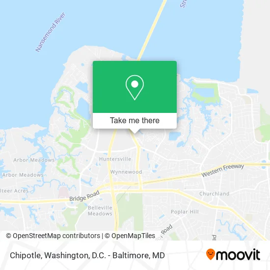 Chipotle map