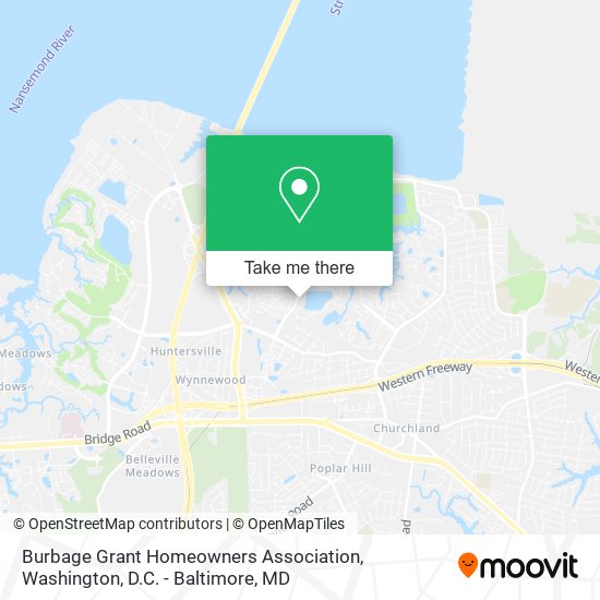 Burbage Grant Homeowners Association map