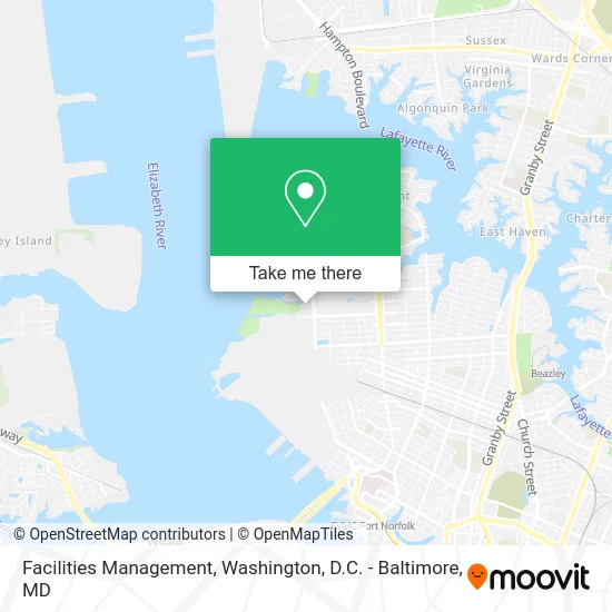 Facilities Management map