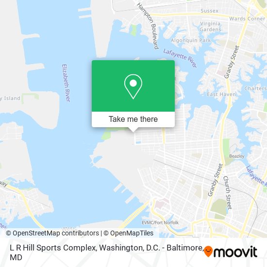 Mapa de L R Hill Sports Complex