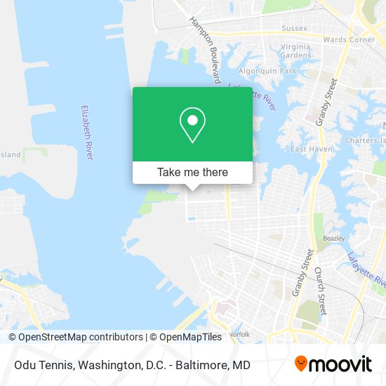 Odu Tennis map