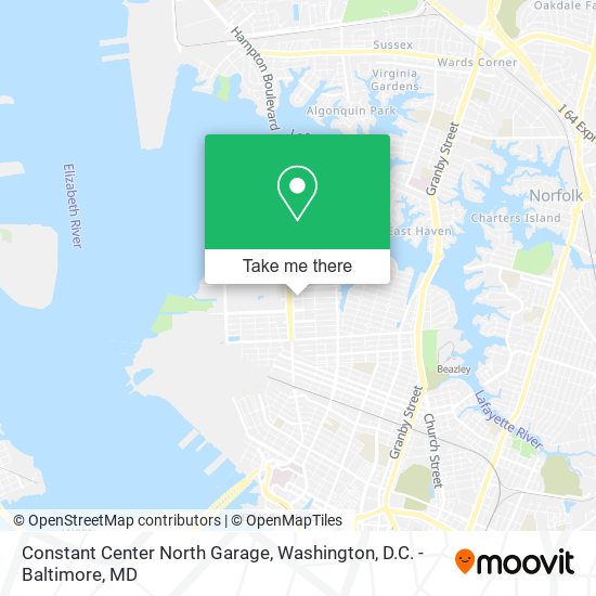 Mapa de Constant Center North Garage