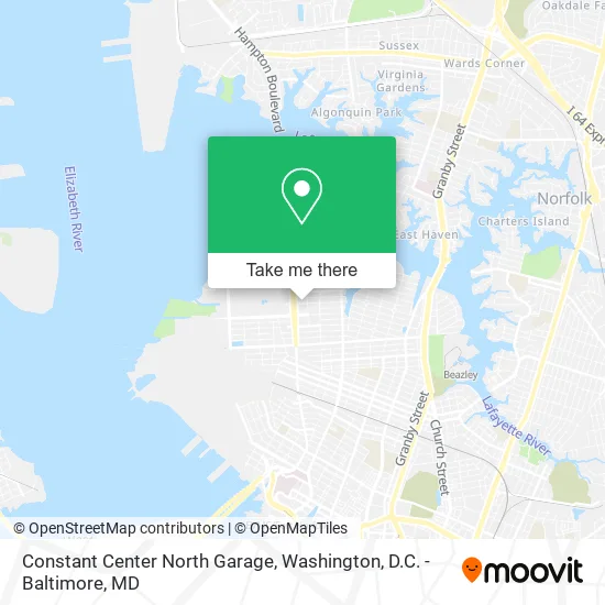 Mapa de Constant Center North Garage