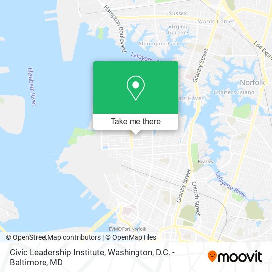 Civic Leadership Institute map