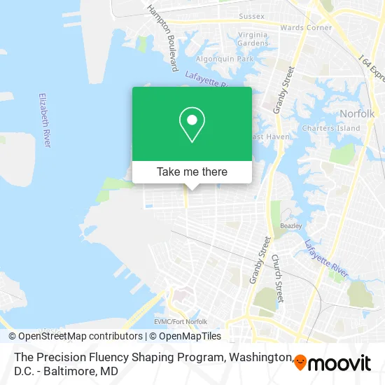 The Precision Fluency Shaping Program map