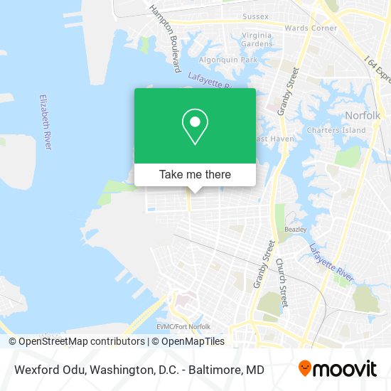 Mapa de Wexford Odu