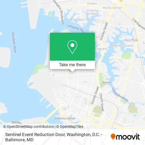 Sentinel Event Reduction Door map