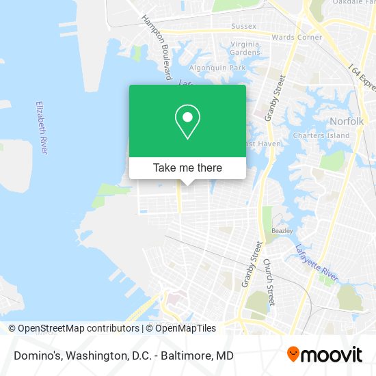 Domino's map