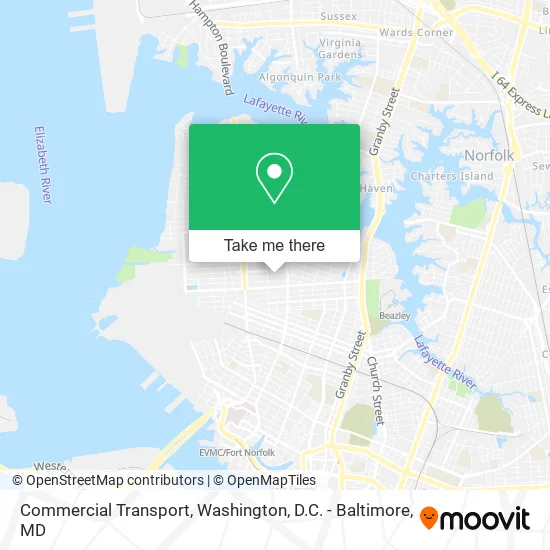 Commercial Transport map