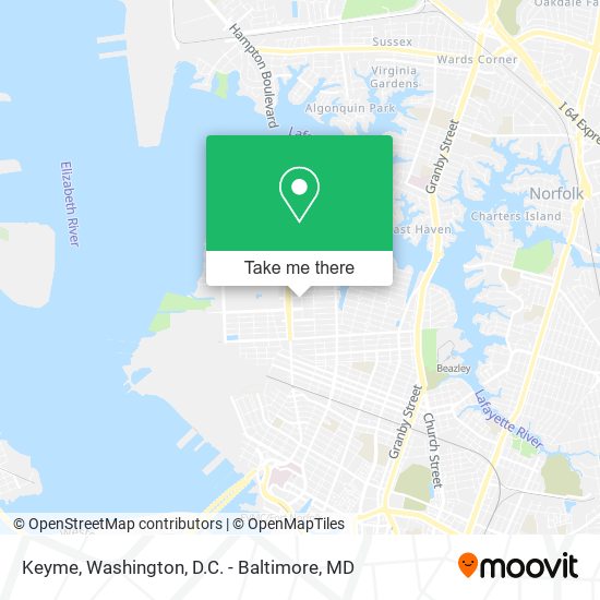 Mapa de Keyme