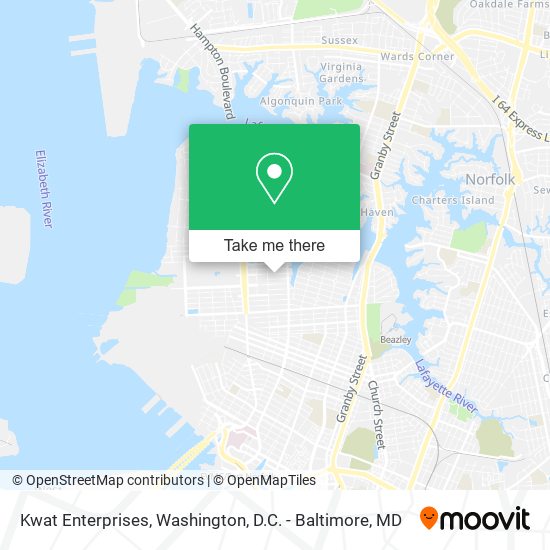 Kwat Enterprises map