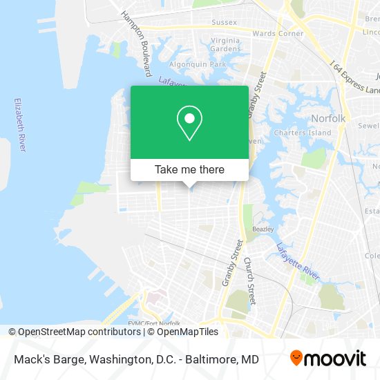 Mapa de Mack's Barge