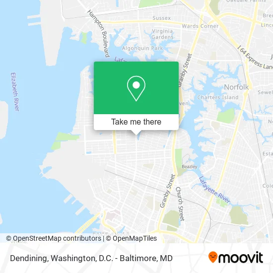 Dendining map