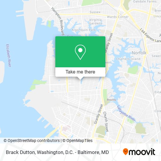Brack Dutton map
