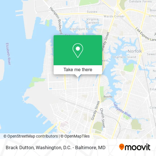 Brack Dutton map