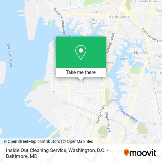 Mapa de Inside Out Cleaning Service