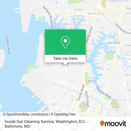 Inside Out Cleaning Service map