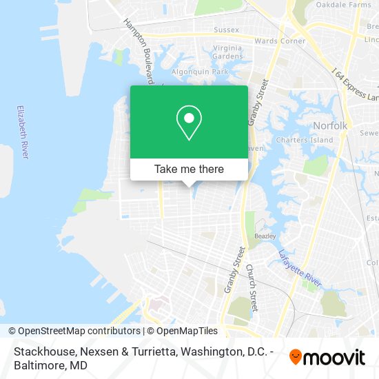 Mapa de Stackhouse, Nexsen & Turrietta