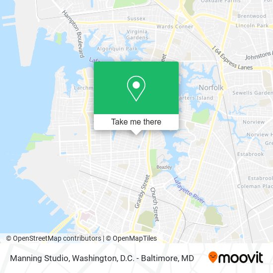 Mapa de Manning Studio