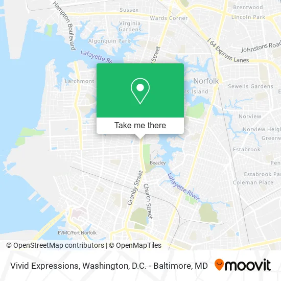 Vivid Expressions map