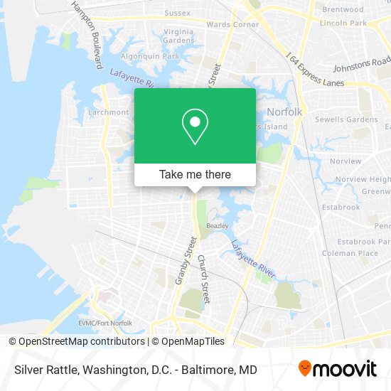 Silver Rattle map