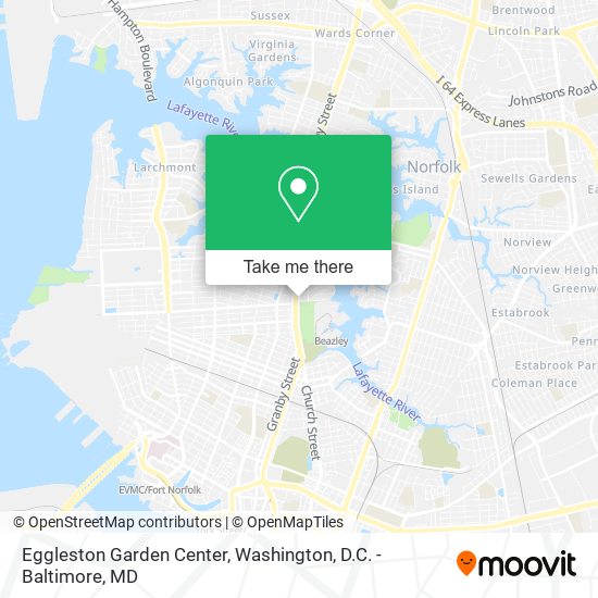 Eggleston Garden Center map