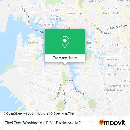 Flexi Feet map