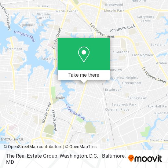 Mapa de The Real Estate Group