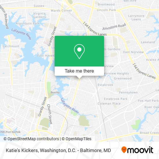 Mapa de Katie's Kickers