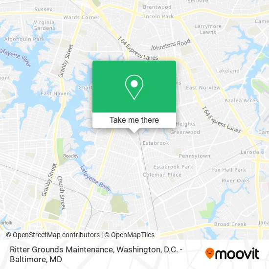 Ritter Grounds Maintenance map