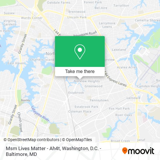 Msm Lives Matter - Ah4t map